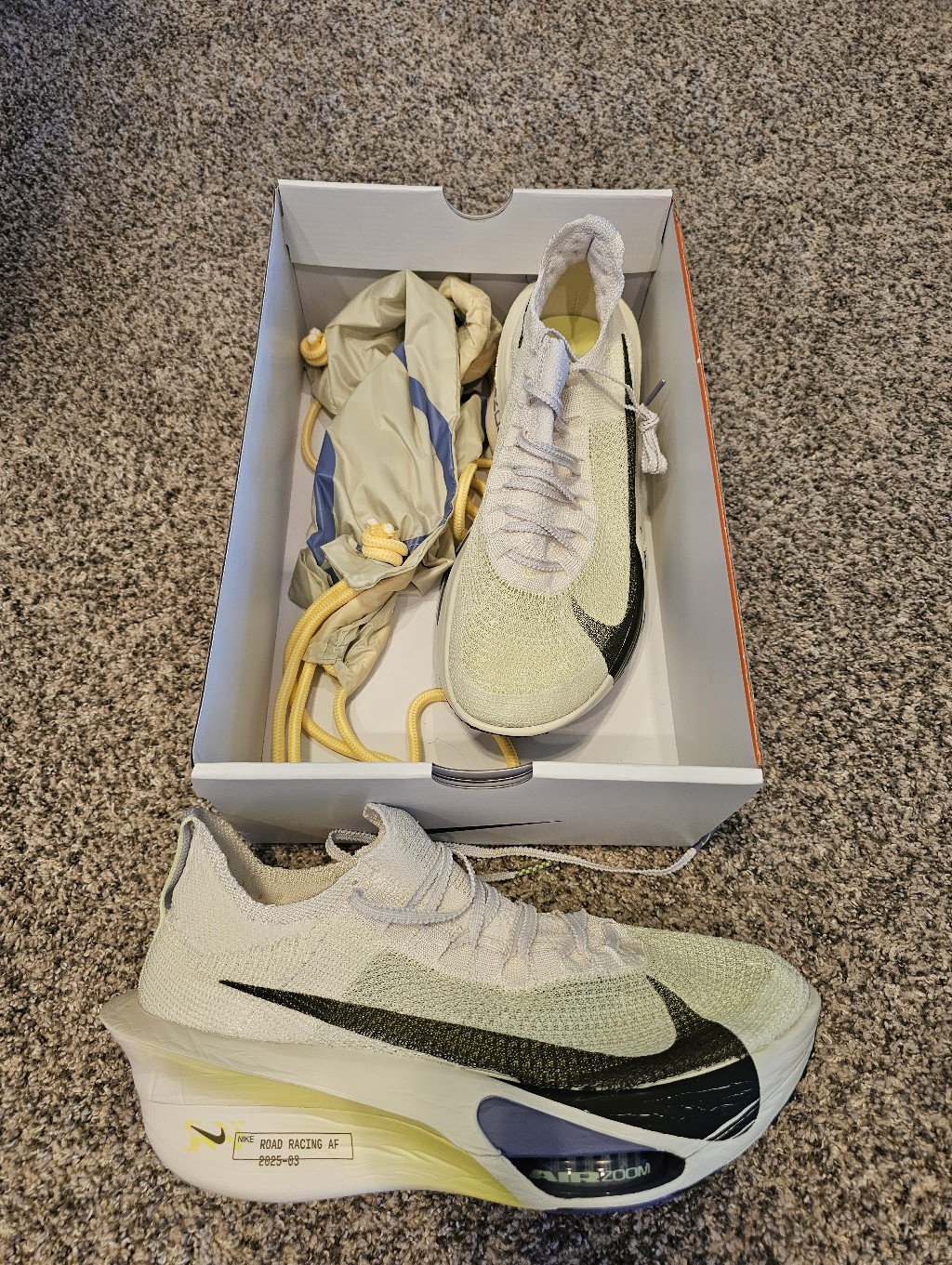 Nwt Nike Air Zoom Alphafly Next% 3 Phantom Sequoia Mens 10